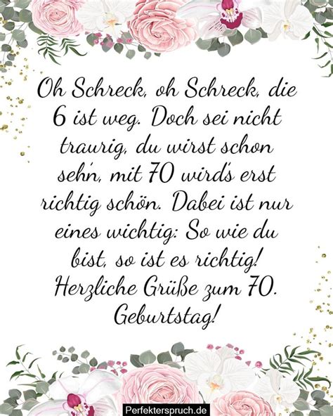 140 Glückwünsche zum 70 Geburtstag mit Bildern 2024 Sprüche zum 70