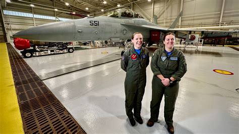 2 Whidbey Island Pilots To Join First All Women Super Bowl Flyover