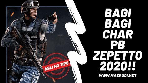 Bagi Bagi Char Id Pb Zepetto Terbaru Asli No Tipu Akun Point Blank