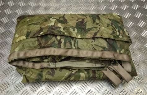 Genuine British Military Issue Mtp Multi Camo Basherbasha Tarpshelter