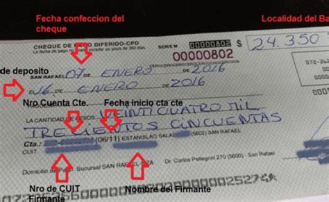 Que Es Y Como Llenar Un Cheque Nominativo En Argentina Pasos Otosection