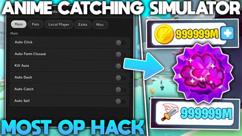 ROBLOX Anime Catching Simulator Script Hack AUTO FARM EGG OPEN AUTO