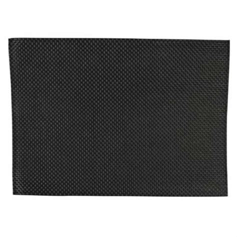 Aps Pvc Placemat Black Pack Of Kirklands