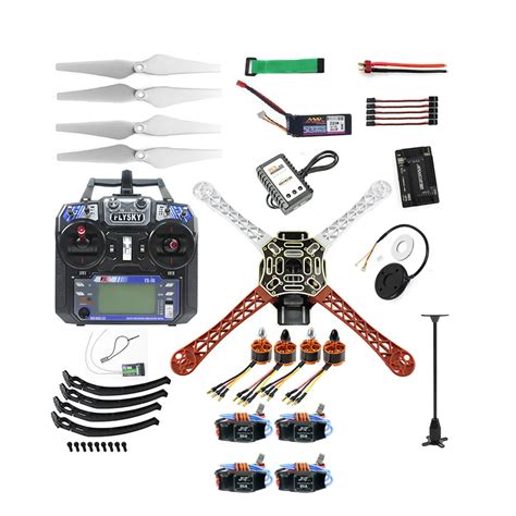 Full Set RC DIY Drone Quadrocopter 4 Axle Aircraft Kit F450 V2 Frame