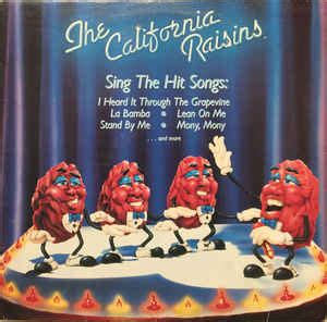 The California Raisins - The California Raisins (1987, Vinyl) | Discogs