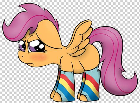 Pony Scootaloo Rareza Applejack Fluttershy Caballo Caballo