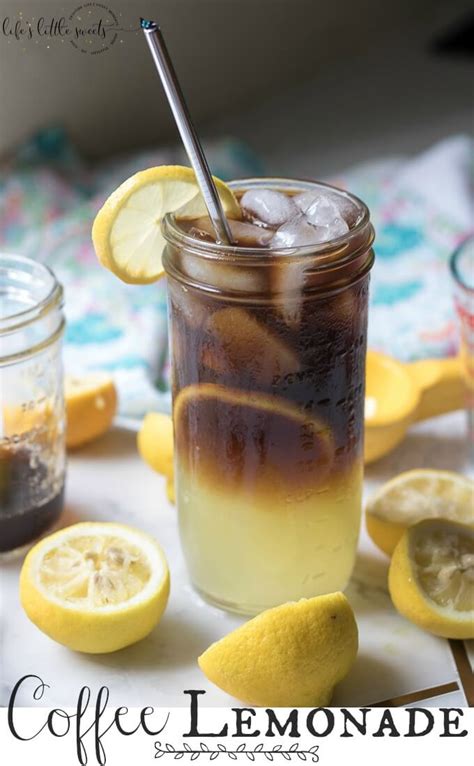 Coffee Lemonade Recipe Iced Simple Syrup Lifes Little Sweets