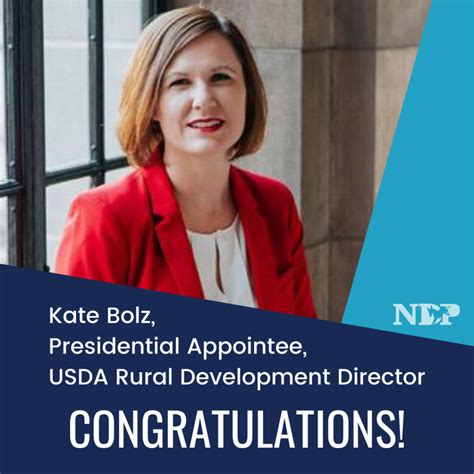 Press Release Former State Sen Kate Bolz Named By White House As Nebraska’s Usda Rural