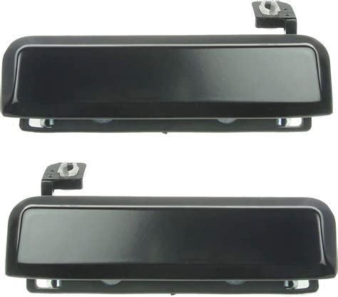 Amazon AM Autoparts Door Handle Black Front Pair Outside Exterior