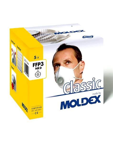 Moldex FFP3 Nr D Fine Dust Mask 2555 Box Of Five From Aspli Safety