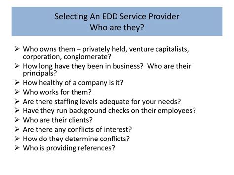 Ppt How To Select An Ediscovery Service Provider Powerpoint