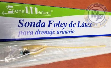 Sonda Foley Ltx Vias Globo Ml Calibre Fr Mca Sensimedical