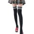 Meia Autentica Colegial Cosplay Listras Mang Anime Sexy Mercadolivre