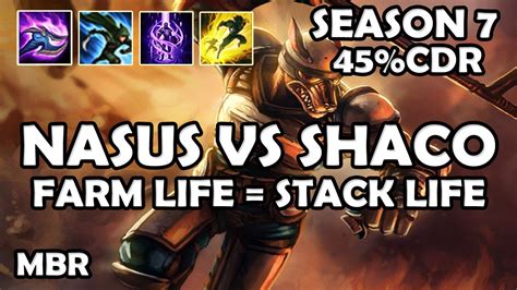 Farm Life Stack Life Riot K9 Nasus Vs Shaco Stormraiders Surge