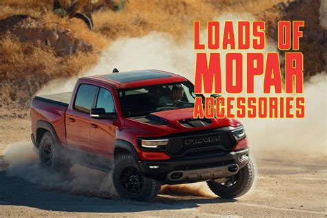 Mopar Officially Launches Aftermarket Accessories For The 2021 Ram 1500 TRX