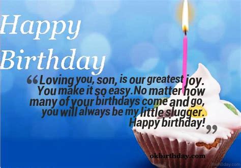 43 Birthday Wishes For Son