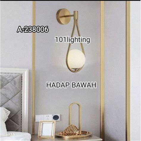 Jual Lampu Dinding Minimalis Indoor Ruang Tamu 238006 284461 Shopee