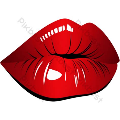 Red Woman Lips Png Images Png Free Download Pikbest