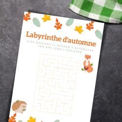 Imprimer le jeu de labyrinthe sur l automne Irènée dans sa toile n1