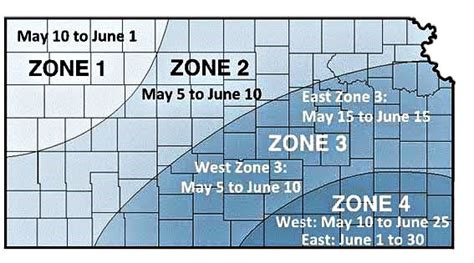 Soybean planting dates and maturity group: K-State recommendations ...