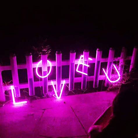 Light Up Letters for Wall Decor, Neon Art Light Letters of The Alphabet ...