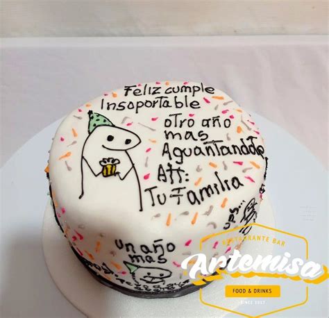 Pastel meme cumpleaños Pasteles divertidos Tortas Torta para perros