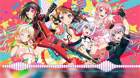 「nightcore」bang Dream Poppinparty Watashi No Kokoro Wa Choco Cornet