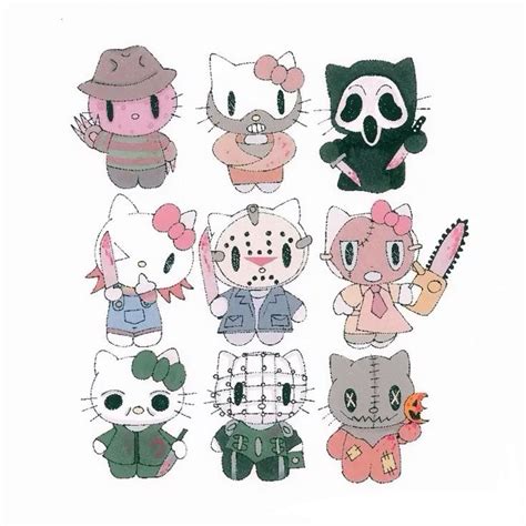 Hello Kitty Horror Hello Kitty Art Hello Kitty Backgrounds Hello
