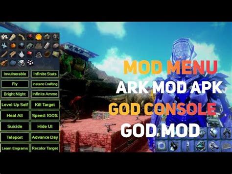 Ark Mobile Mod Apk Version Free God Console Primal Pass