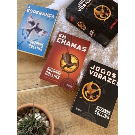 Box Trilogia Jogos Vorazes Suzanne Collins Shopee Brasil