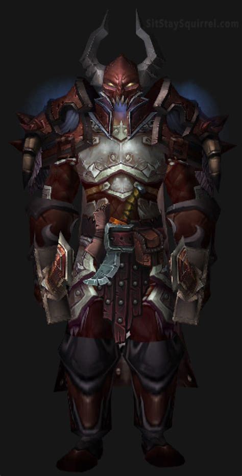 Human Warrior Set Transmog Warrior Transmog World Of Warcraft