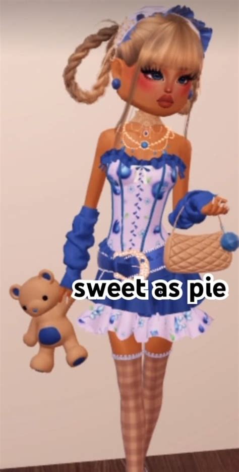 Sweet As Pie DTI In 2024 Aesthetic Roblox Royale High Outfits Dress