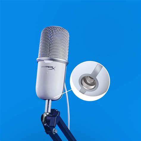 Microphone ไมโครโฟน Hyperx Solocast White