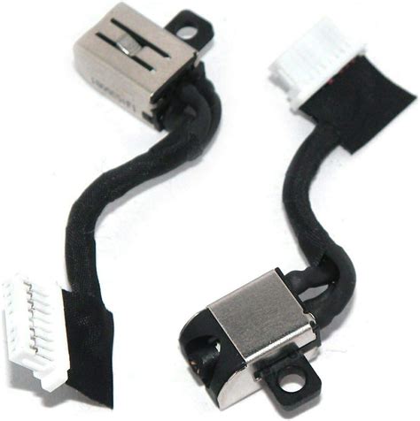 Amazon Connectors Jianglun Dc Power Jack Harness For Dell Inspiron