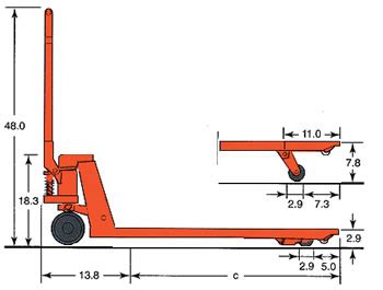 BT Pallet Truck, Hand Propelled Pallet Trucks, Pallet Trucks