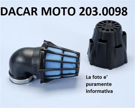 Filtro Aria Polini Rotax Sachs Sherco Siam Smc Steed Per