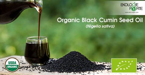 Organic Black Cumin Seed Oil Ekologie Forte