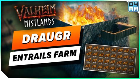 Valheim EASIEST Draugr Entrails Farm For Sausages Get Unlimited