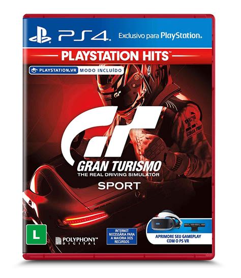 Gran Turismo Sport PS4 Nova Era Games e Informática