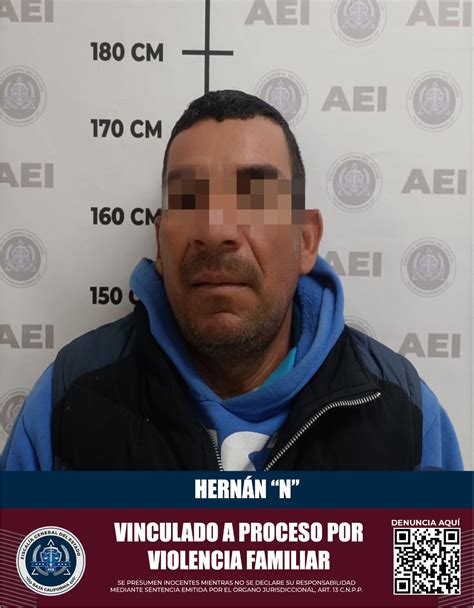 Presunto Agresor Es Vinculado A Proceso Por Violencia Familiar