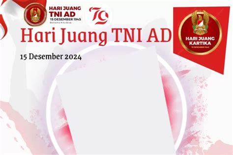 Gratis 3 Twibbon Hari Juang Kartika TNI AD 2024 Meriahkan Medsos Pada