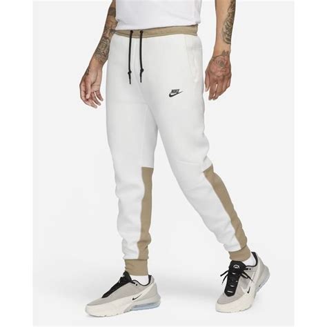 Nike Jogginghose Nsw Tech Fleece 24 Weiß Khaki Schwarz