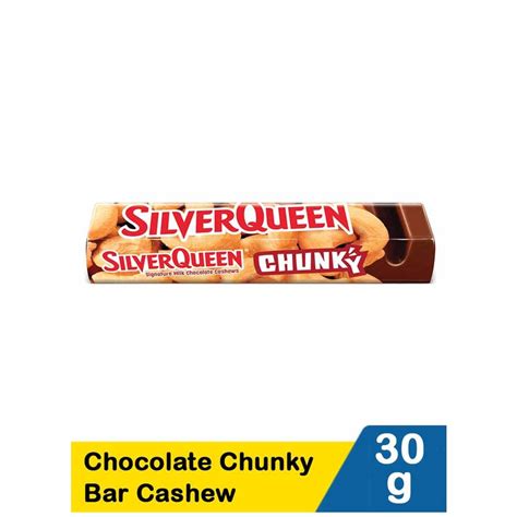 Jual Silverqueen Chunky Bar Cashew Gr Coklat Silver Queen Gr