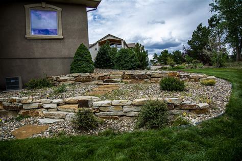landscape design  sloped yards timberline landscaping