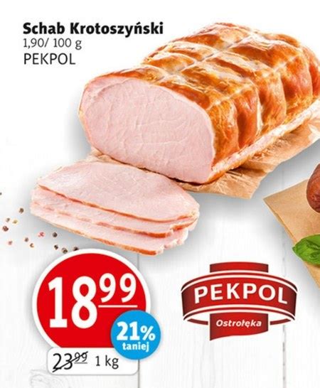 Schab Pekpol 20 TANIEJ Promocja Prim Market Ding Pl