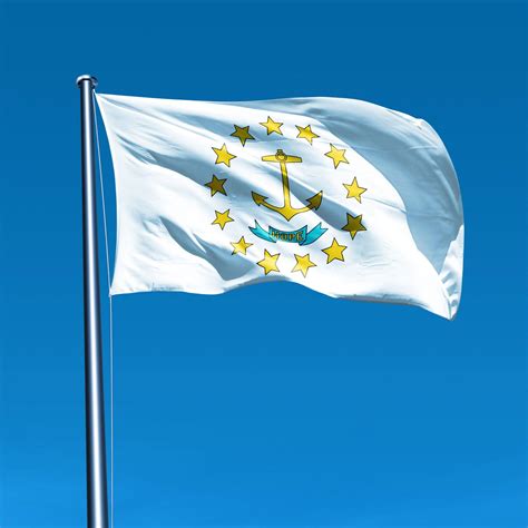 Rhode Island Flag - Outdoor State Flags (Made in USA) by USA Flag Co.