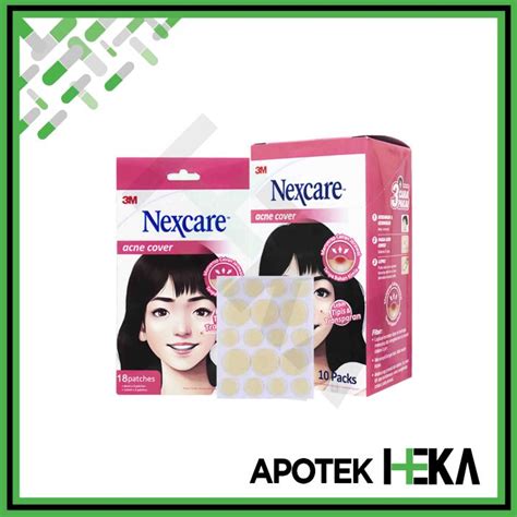 3M Nexcare Acne Cover Box Isi 10 Packs X 18 Pcs Plester Jerawat