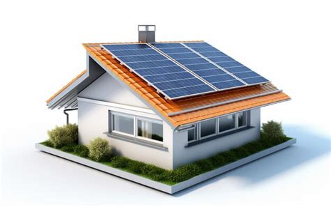 Premium AI Image | SolarPowered Home Design