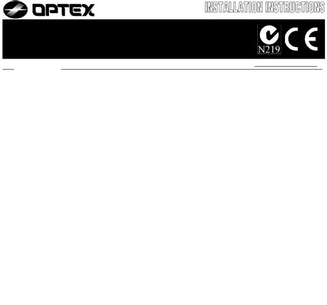 Mode D Emploi Optex VX 402 16 Des Pages