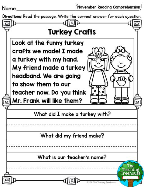 1st Grade Reading Comprehension Worksheets Reading Comprehension